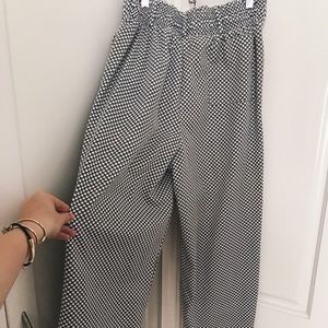 Urban outfitters black and white pants